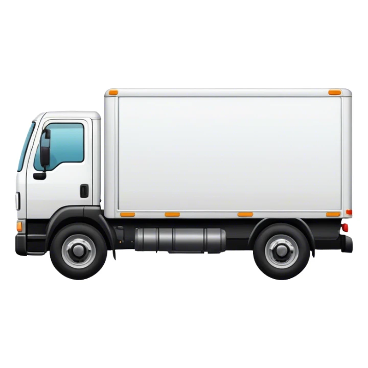 Side of white truck 2 door sticker