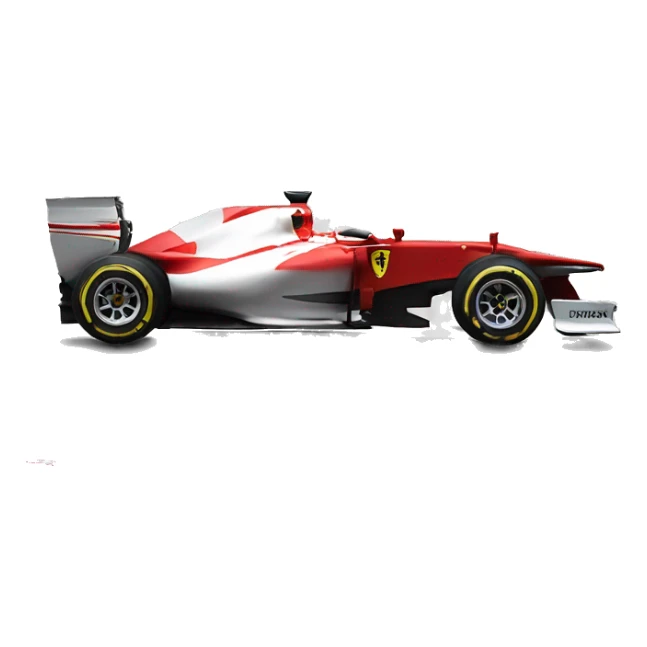 Ferrari F2012 Formula 1 car  sticker