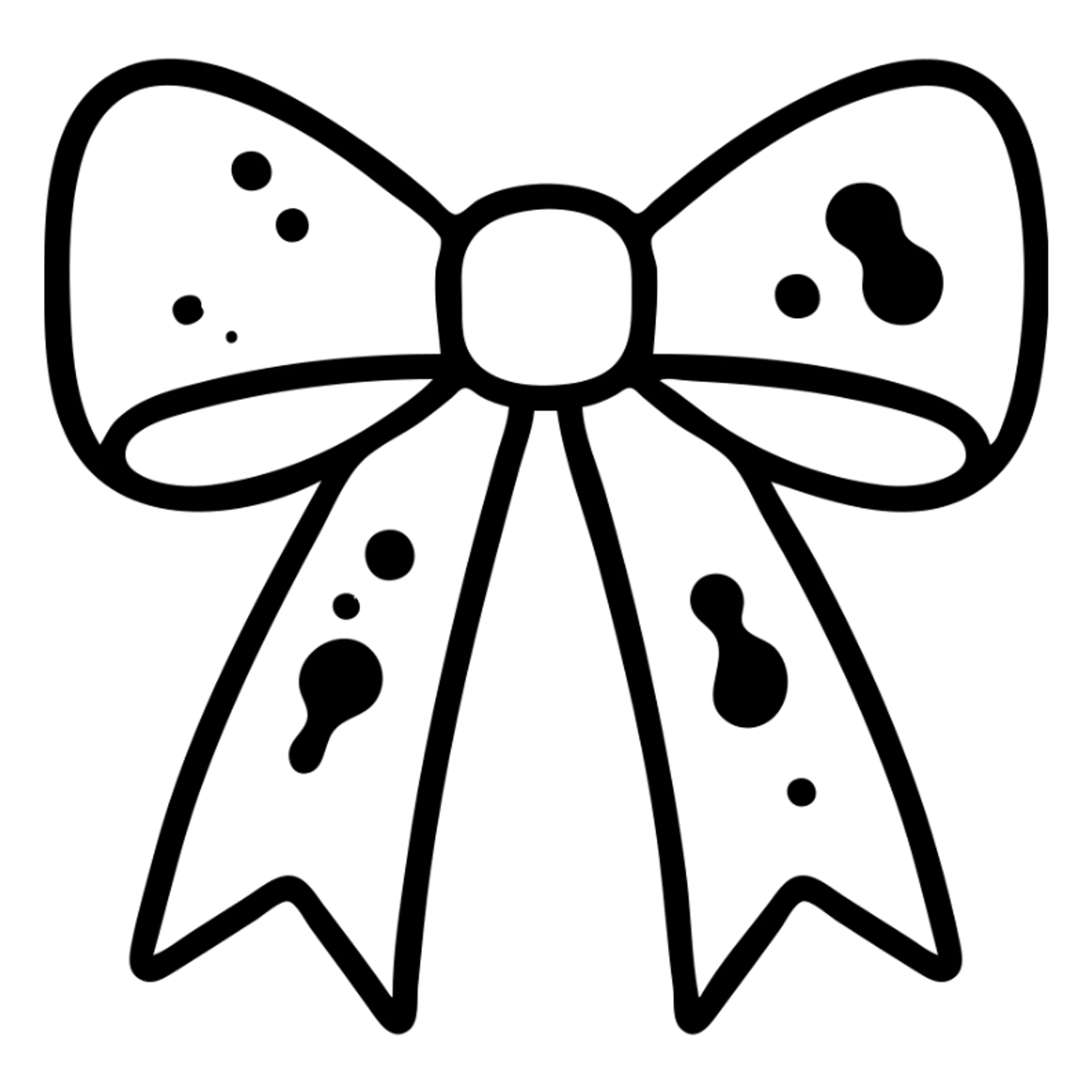 pink ribbon bow with blood stains sticker