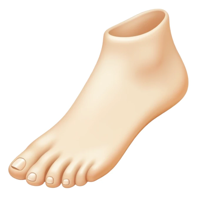 elegant foot sticker