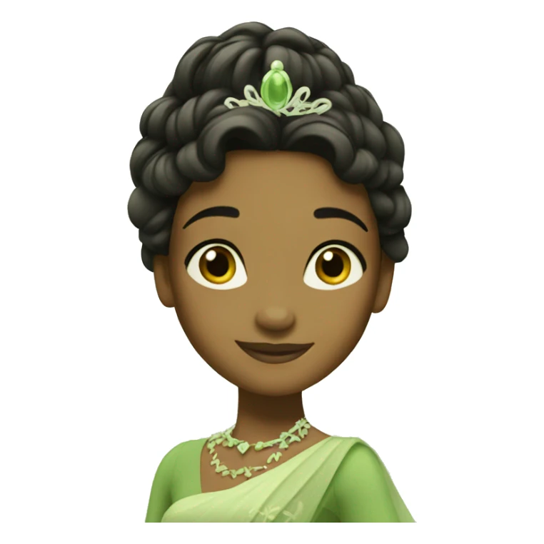 tiana princess sticker