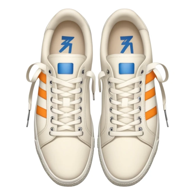 Sneakers (top view) – Off-White, the width and height of image must be equal in size sticker