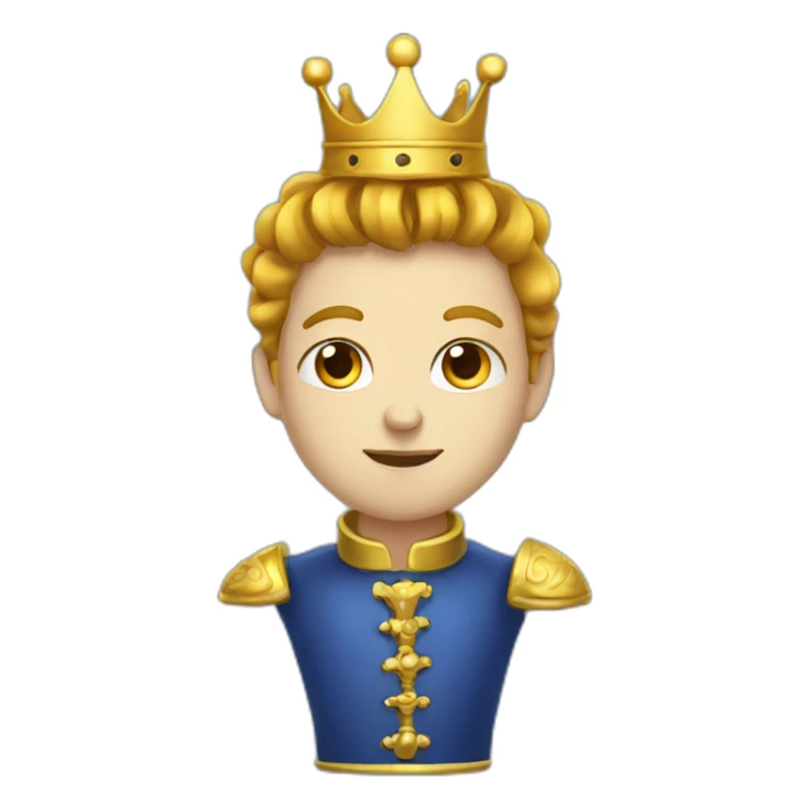 King chess colors autism sticker