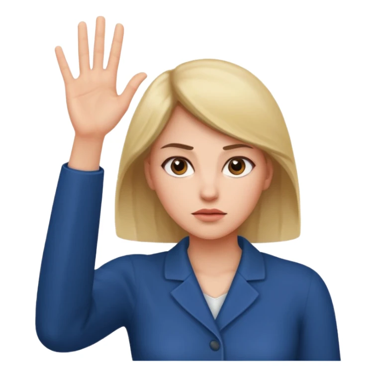 Uno diciendo ella jura sticker