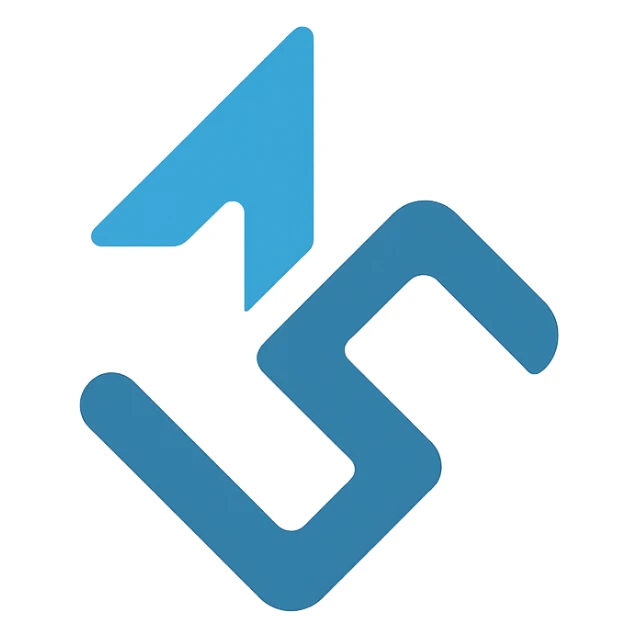 modern clean tech-inspired logo for ShyftLabs, no text, simple color palette sticker