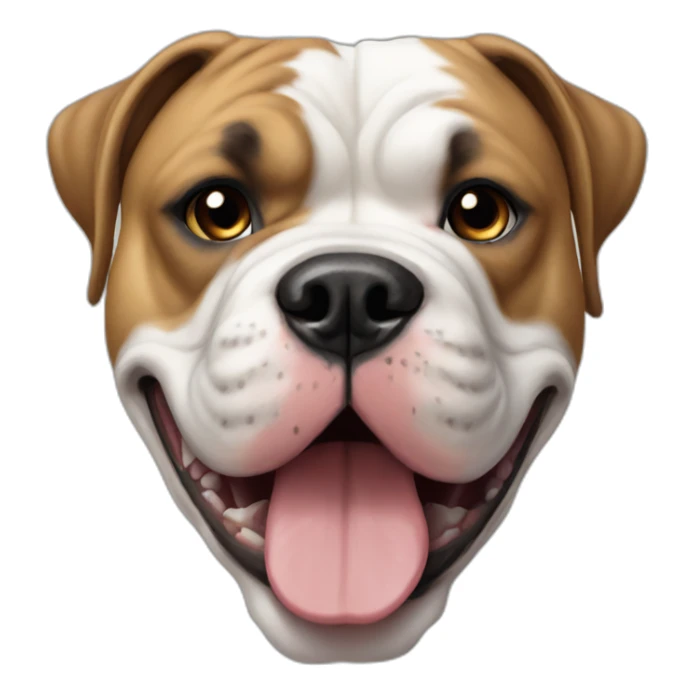American bulldog sticker