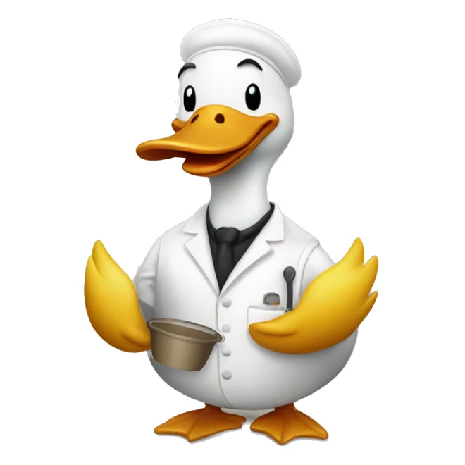 Barista Duck sticker