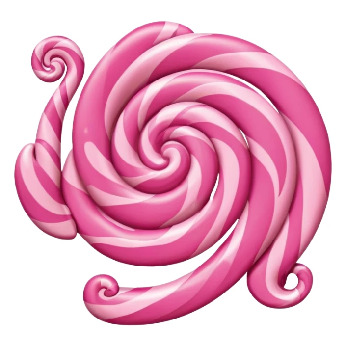 candy plimbob in pink and brown colors sticker