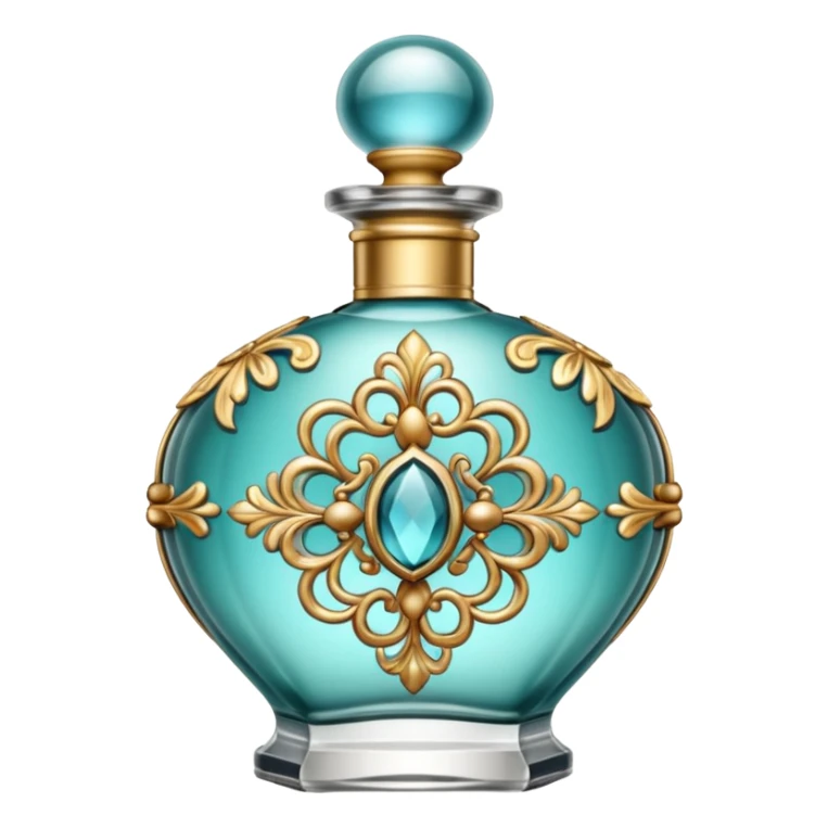 bottle of perfume exquisite large takes all the space sticker