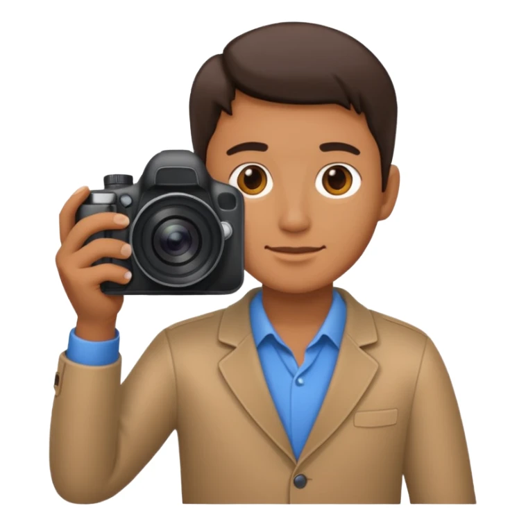 back of photographer sticker