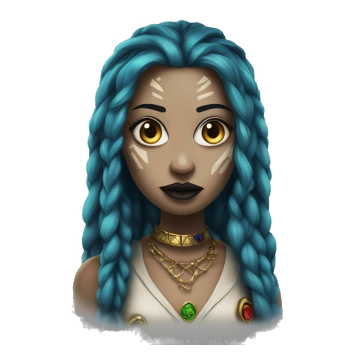 Enchantress from the movie suicide squad  sticker