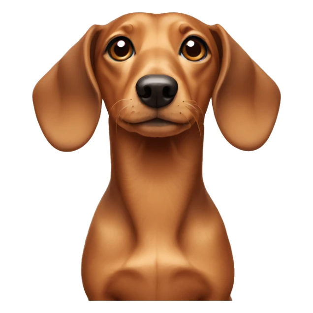 Dog of the dachshund breed sticker