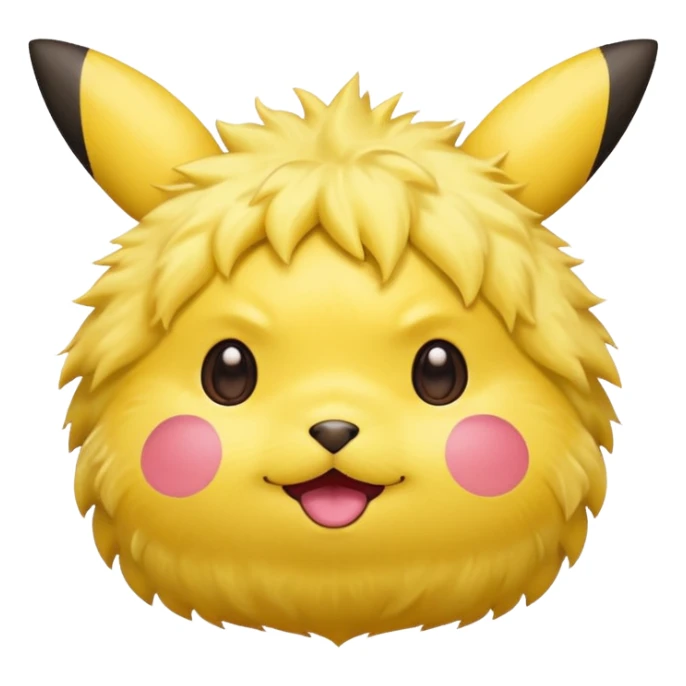 GENERATE A EMOJI OF PIKACHU sticker