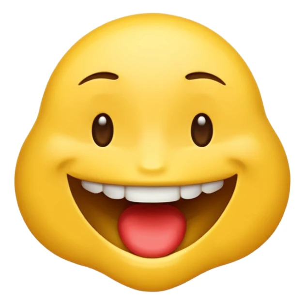 joli emoji bouche fermée sticker