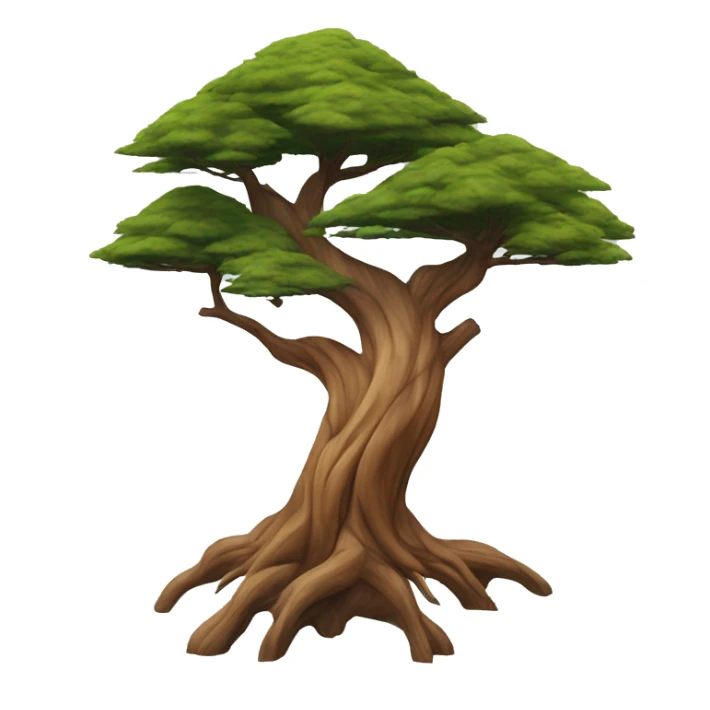 lebanese abstract cedar tree like on the lag in black74 sticker