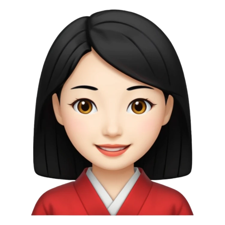 japanese woman sticker