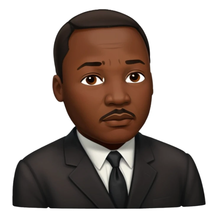 Martin Luther King JR. Died sticker