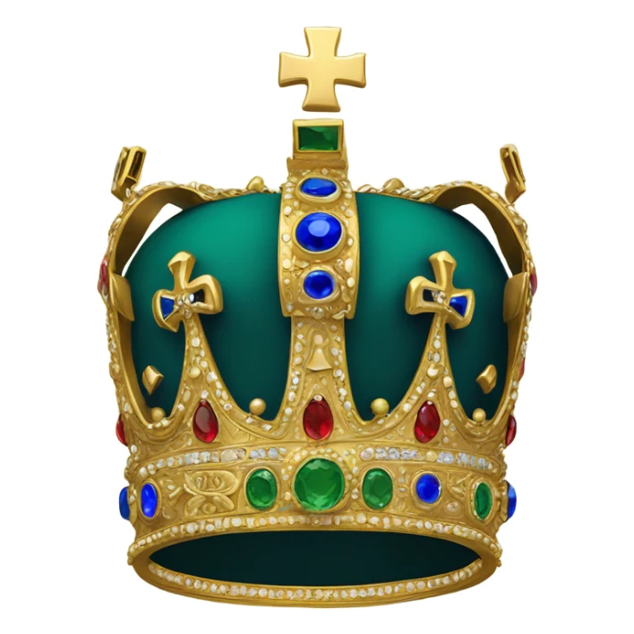 Crown of Charlemagne Holy Roman Empire sticker