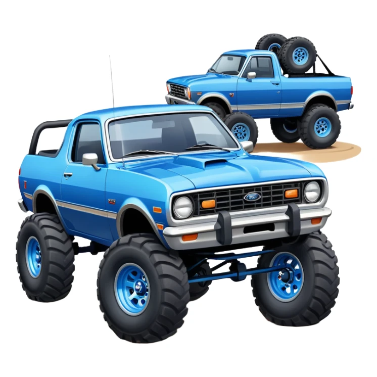Ford Maverick truck sticker