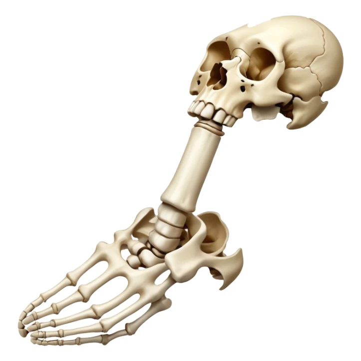 Hueso coxal y articulacion de la cadera sticker