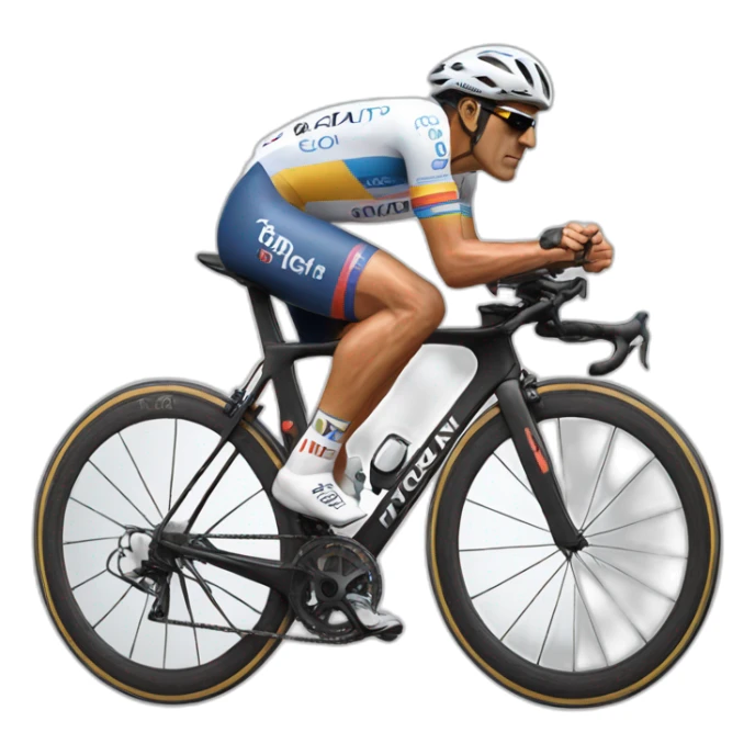 miguel indurain face no helmet sticker