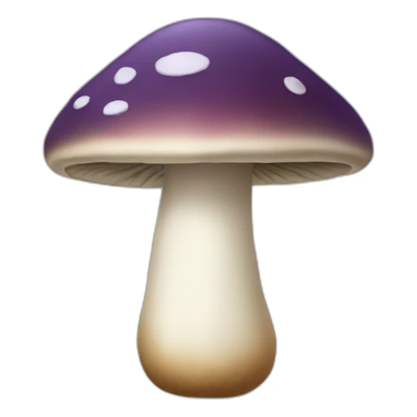 mushroom sticker