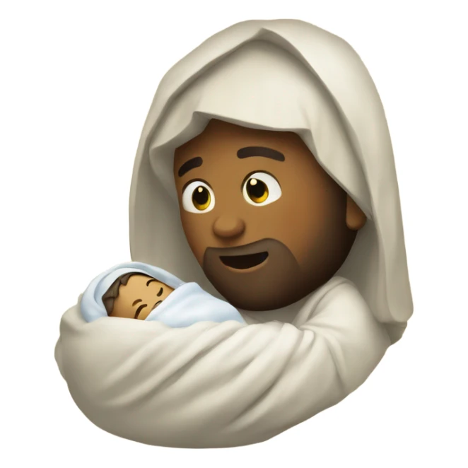 The Birth of Jesus Christ sticker