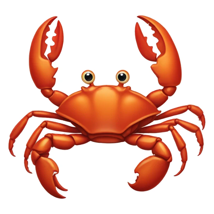 Crab lobster sticker