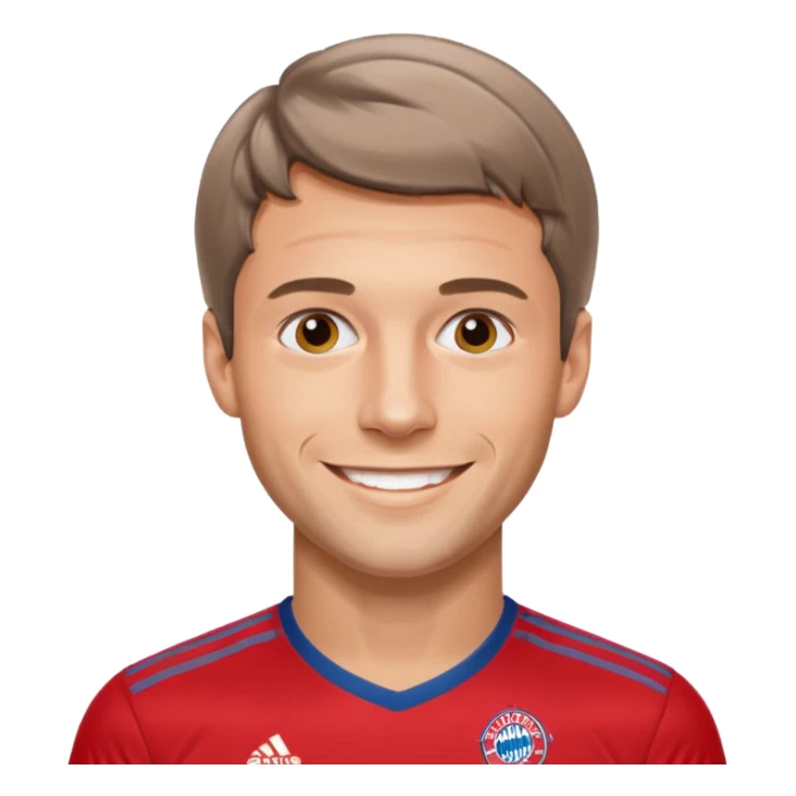 FC Bayern Deutscher Fußball Meister Thomas Müller sticker