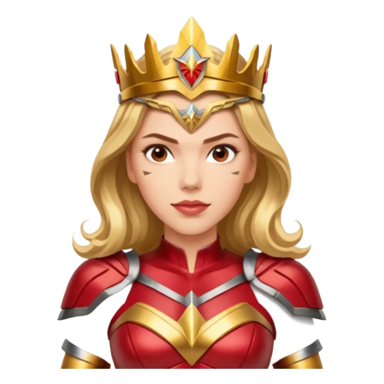 Scarlett Johansson as a wonder woman sticker