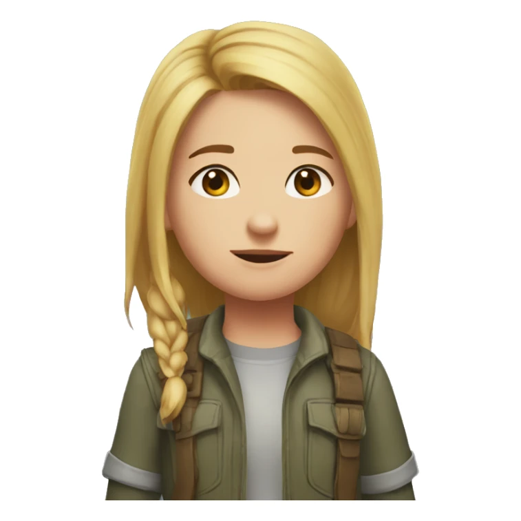 Ellie the last of usLittle bit dezoom sticker