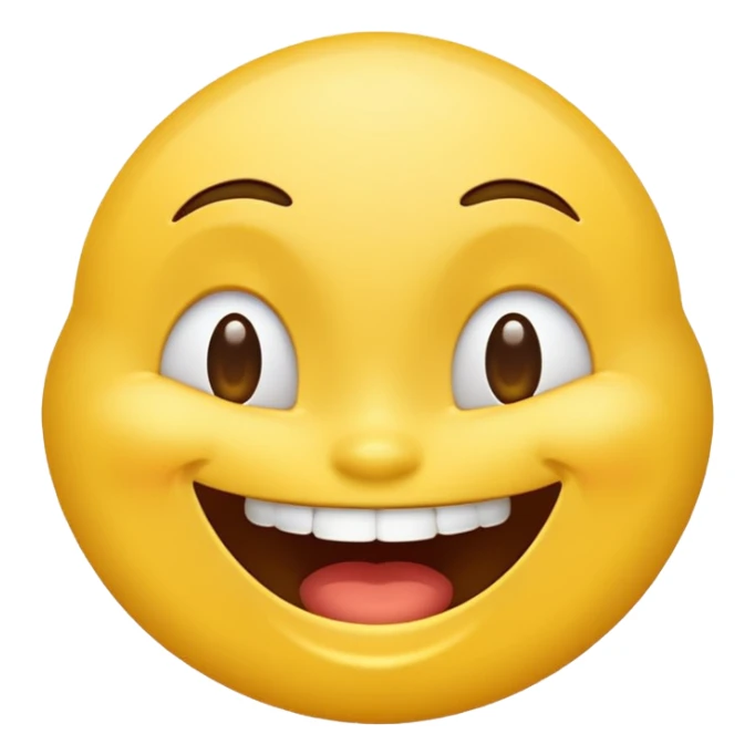upside down laughing emoji as if its fallen over laughing  sticker