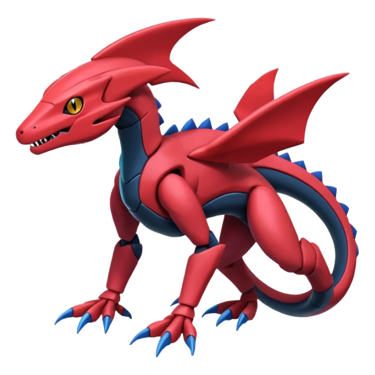 Heliolisk-Weavile-Salandit-Cyclizar-Genesect-Pokémon, full body sticker
