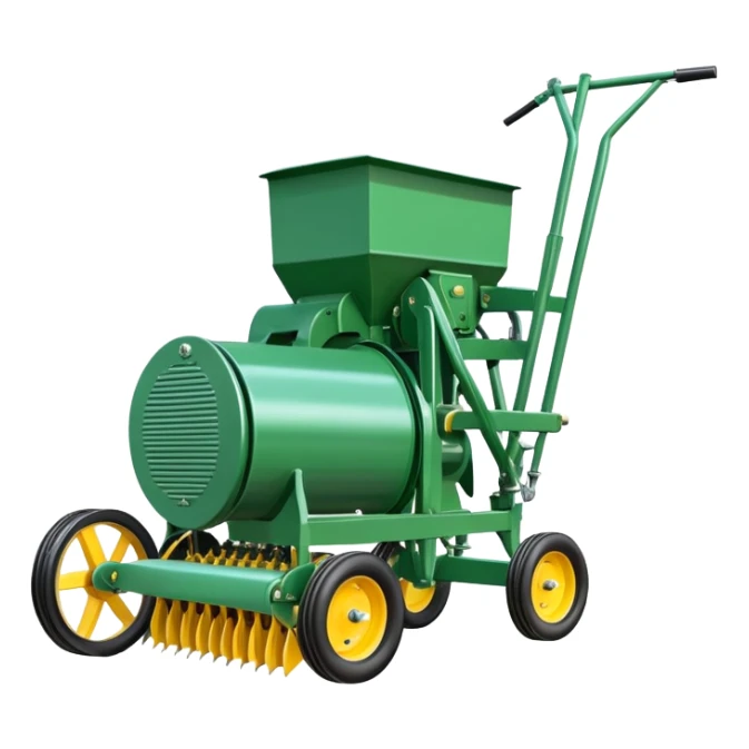agricultural seeding machine, farm equipment for planting seeds sticker