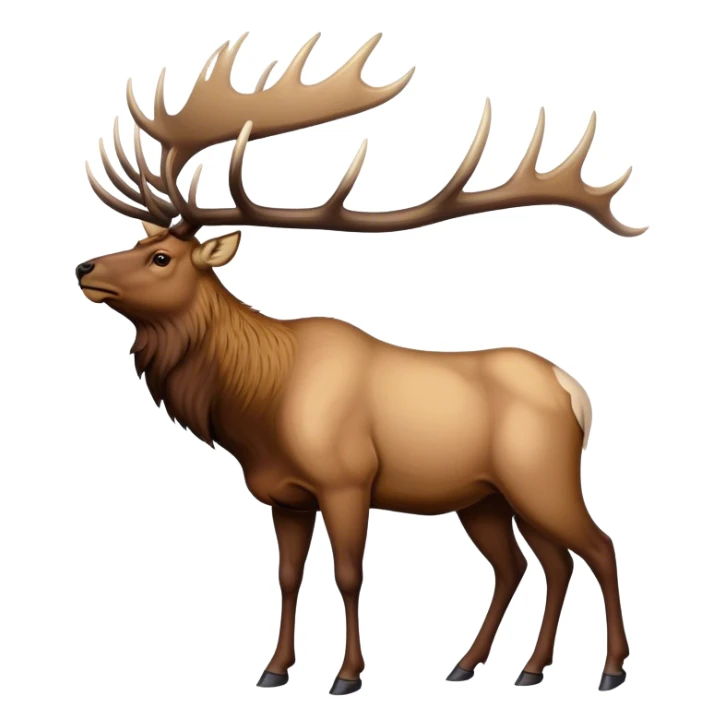Rocky Mountain Bull Elk sticker