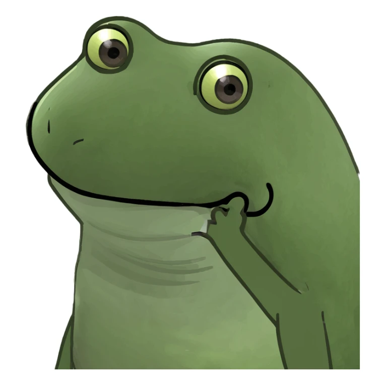 Frog and rat best friend  sticker