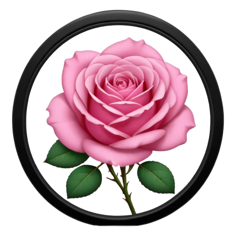 pink girly framed photo of something girly sticker