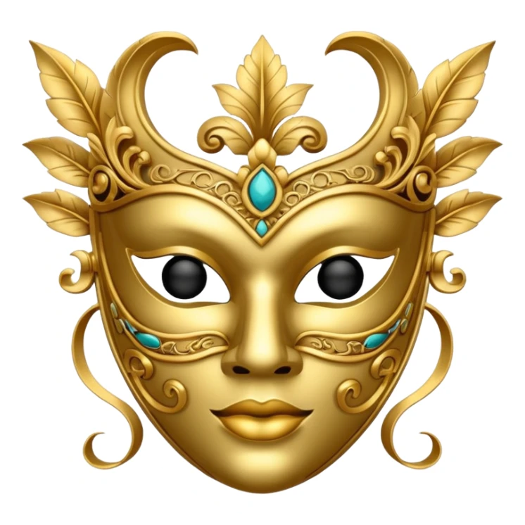 scam mask sticker