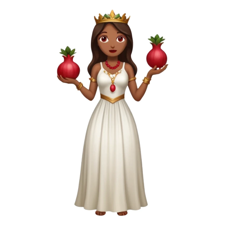 La diosa Tanit a cuerpo completo sticker