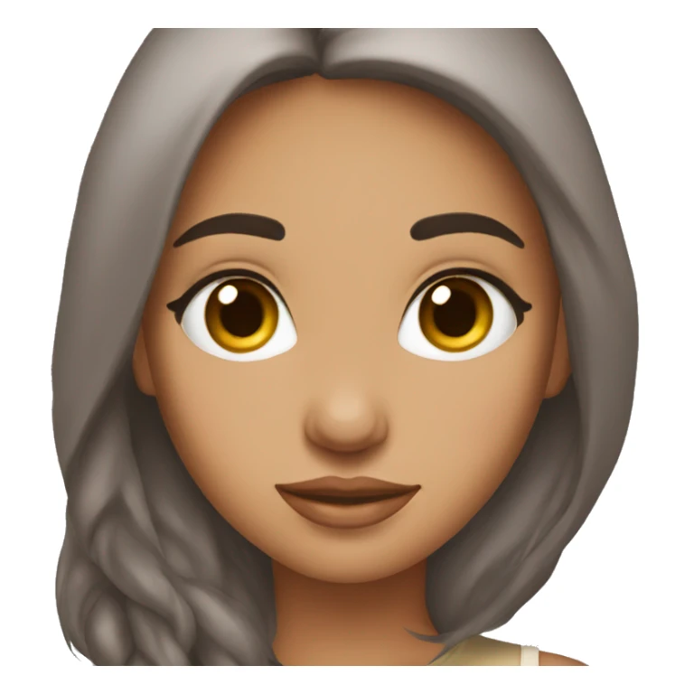 Cuddling brunette  sticker