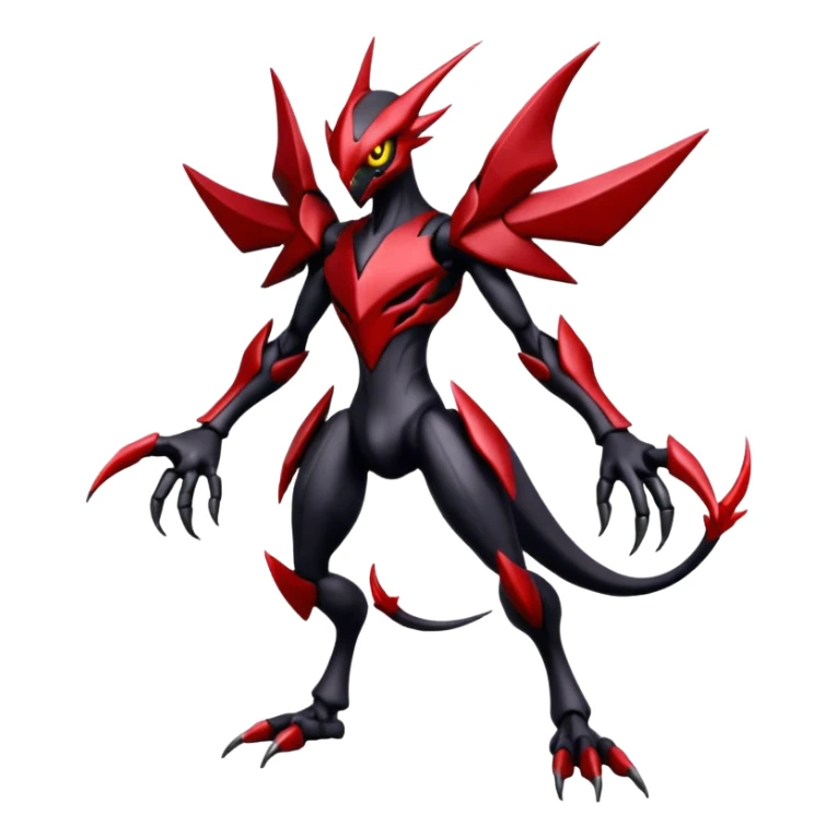 Bisharp-Scizor-Darkrai-Fakémon-hybrid-creature (full body)  sticker