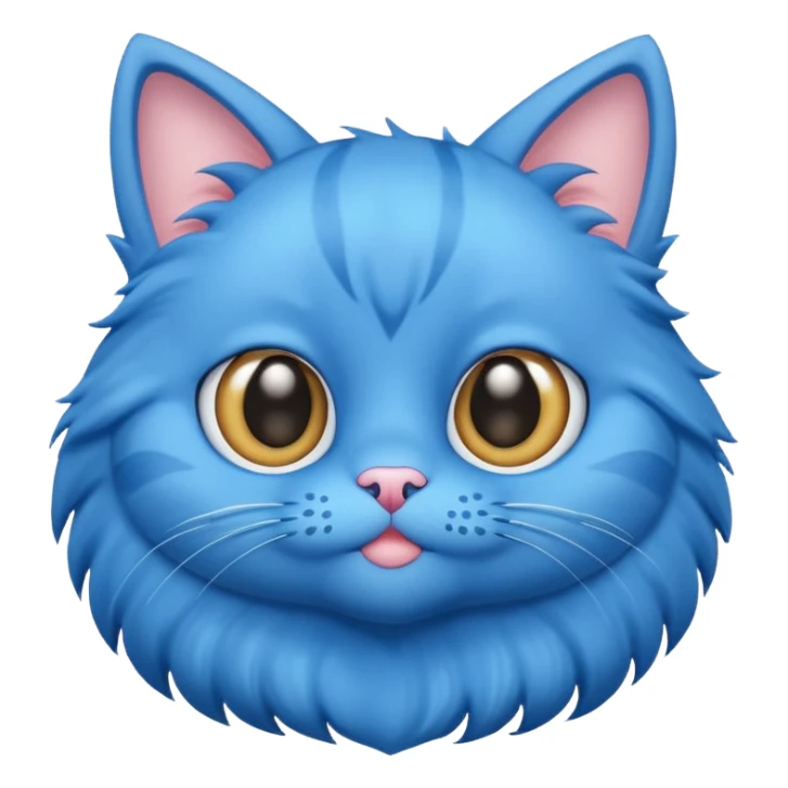 Gato celeste animado sticker