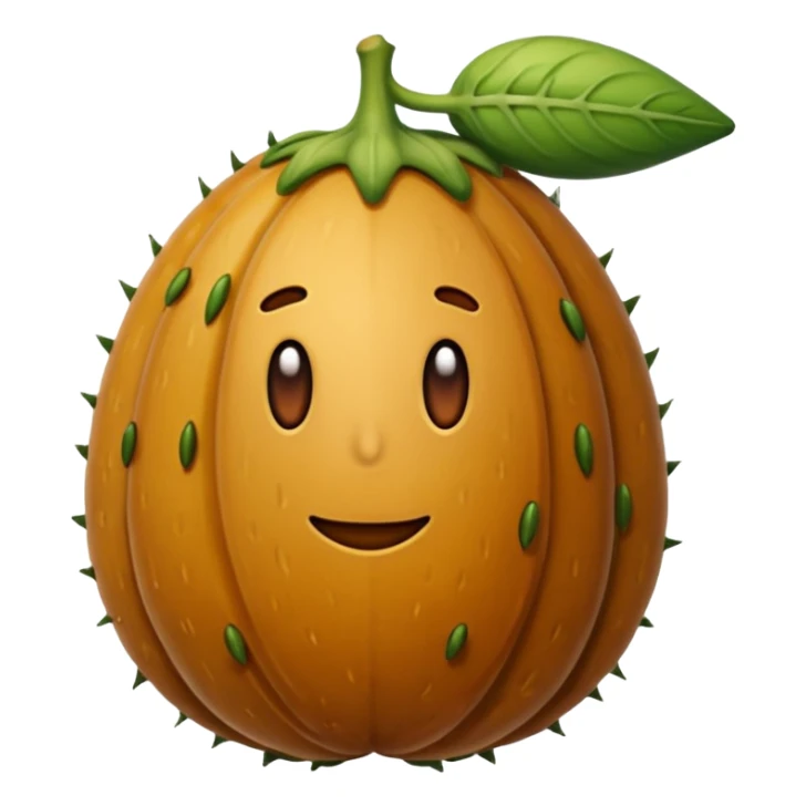 Pepino todo marrom sticker