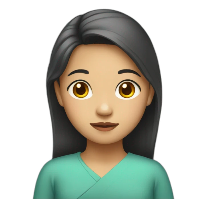 Burmese girl sticker
