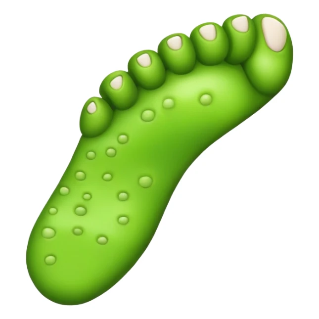 foot fungus emoji sticker