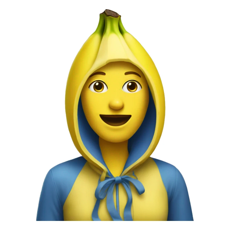 banana lady  sticker
