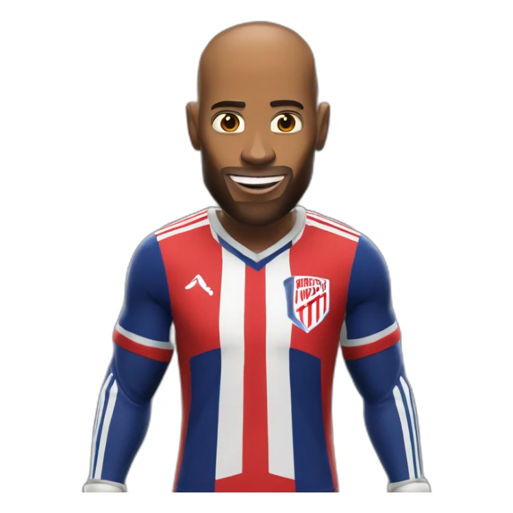 Thierry Henry joue a fornite sticker