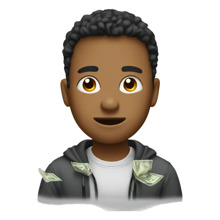 student broken of money  sticker