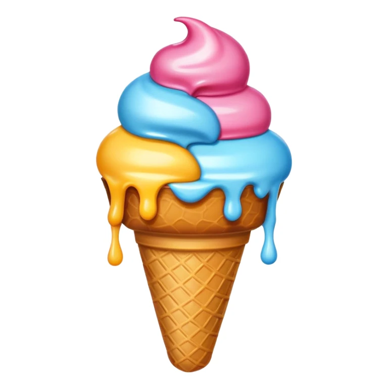 Galinha rating Ice cream sticker