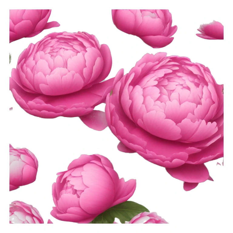 bouquet of peonies sticker